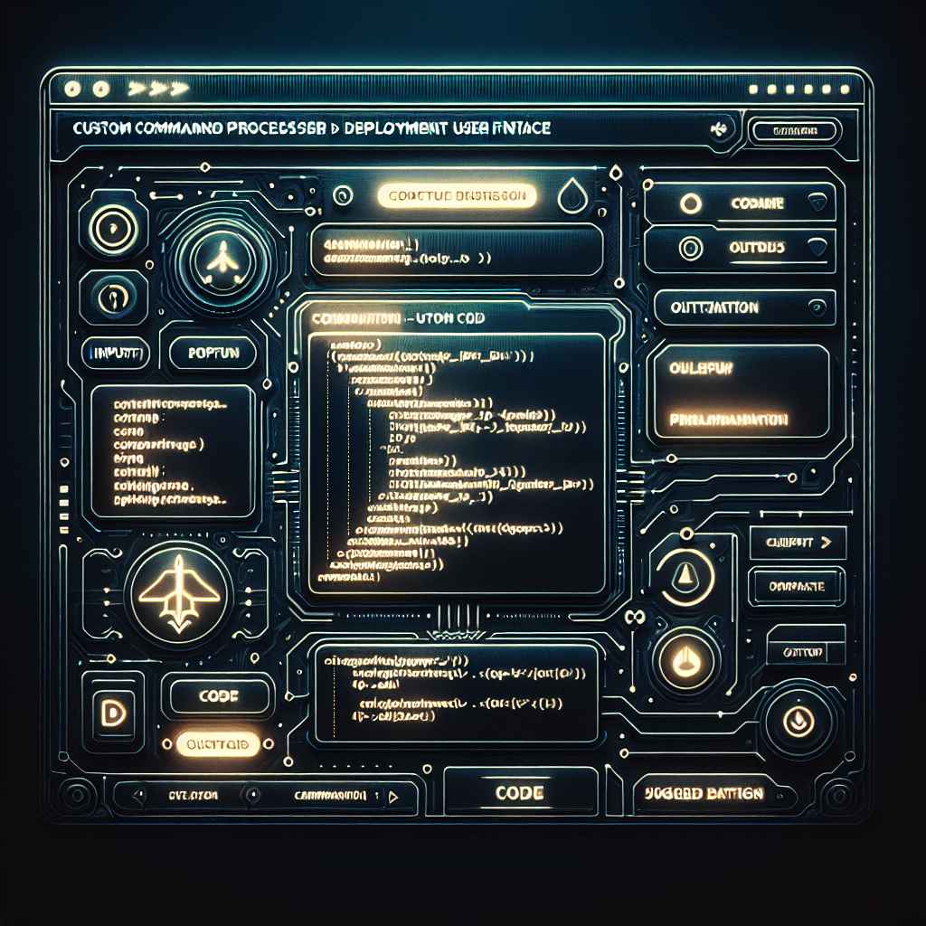 Creating And Deploying Custom Command Processors With The Assistant
